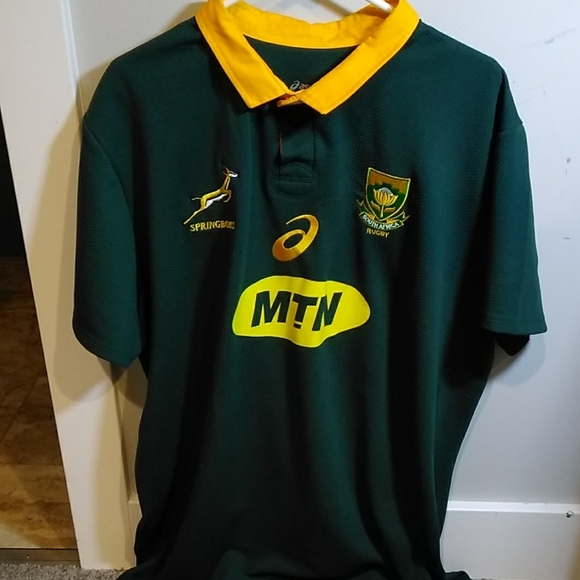 asics south africa rugby shirt
